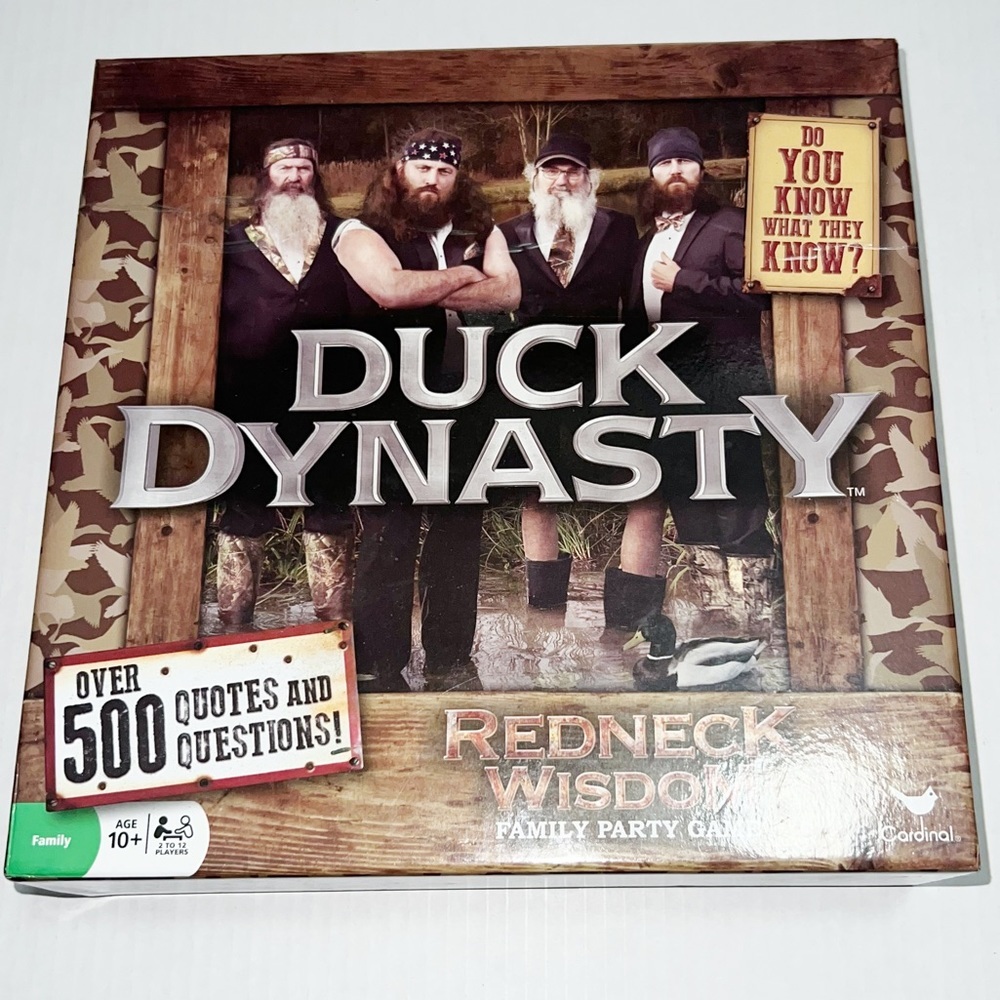 DUCK DYNASTY REDNECK WISDOM FAMILY PARTY GAME